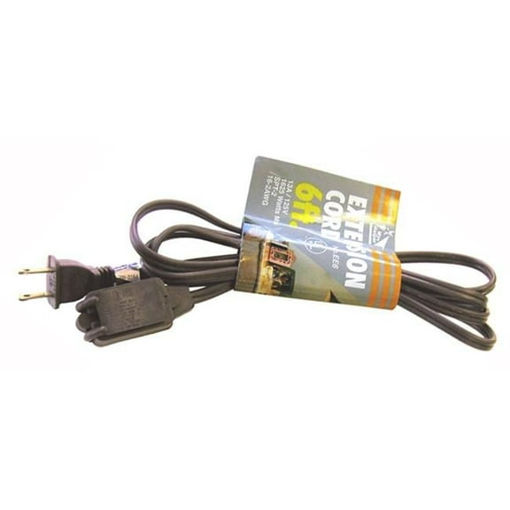 9 ft. Brown Cube Tap Extension Cord