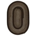 thumbnail image 1 of 9 ft. Deerfield Round Rug, Seal Brown, 1 of 1