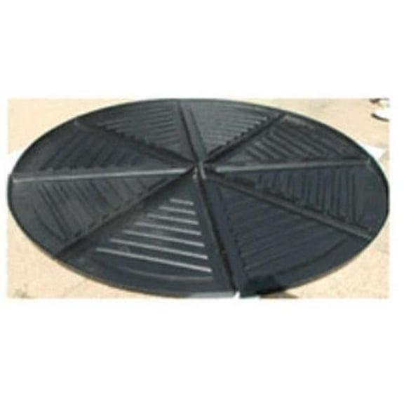 9 ft. Dia. Full Round Tray - Black - 9' Diameter x 3in. Deep
