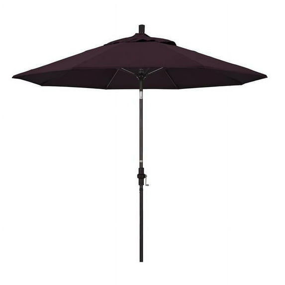 9 ft. Fiberglass Market Umbrella Collar Tilt Bronze-Pacifica-Purple
