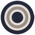 thumbnail image 1 of 9 ft. Flowers Bay Round Rug, Patriot Blue, 1 of 1