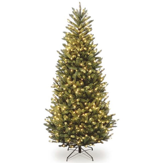 9 ft. Natural Fraser Slim Fir Tree with 800 Clear Lights