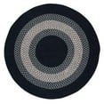 thumbnail image 1 of 9 ft. North Ridge Round Braided Rug, Navy, 1 of 1