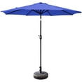 thumbnail image 1 of 9 ft. Patio Table Market Umbrella with Round Bronze Free Standing Base, 1 of 6