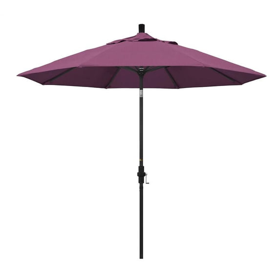 9 ft. Patio Umbrella in Iris Fabric