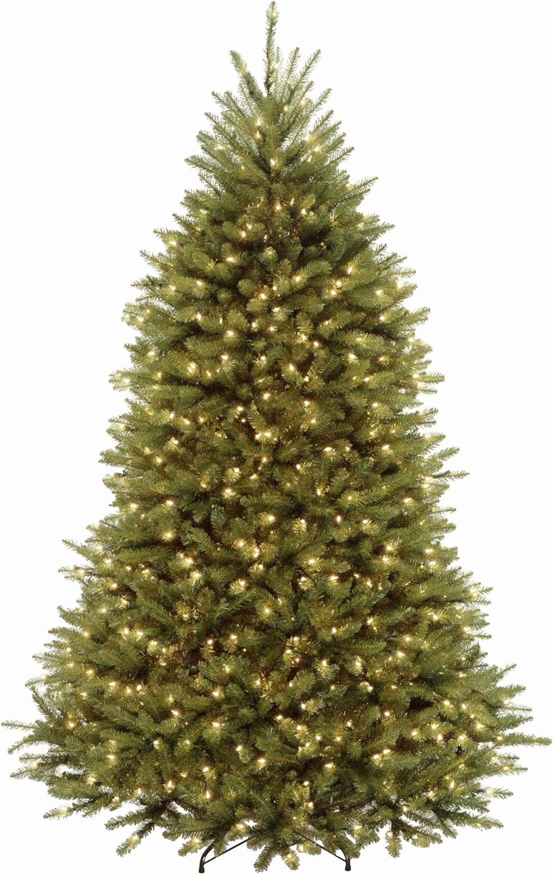 9 ft Pre-Lit Dunhill Fir Artificial Christmas Tree, 900 LED Lights ...