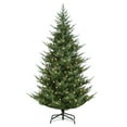 thumbnail image 1 of 9 ft Pre-Lit Hillside Spruce Artificial Tree with 600 Warm White LED Lights, 1 of 7