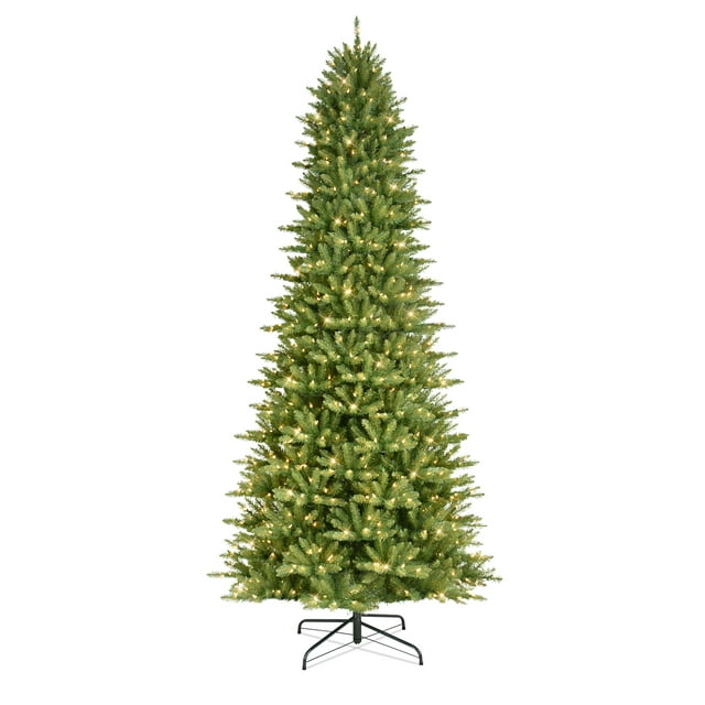 9 ft. Pre-lit Slim Fraser Fir Artificial Christmas Tree 800 UL listed ...