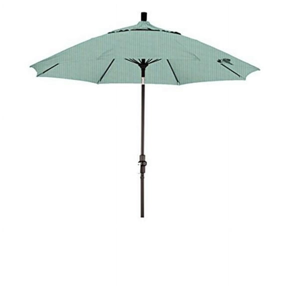 9 ft. Round Aluminum Pole Fiberglass Rib Market Umbrella - Black - 9 ft.