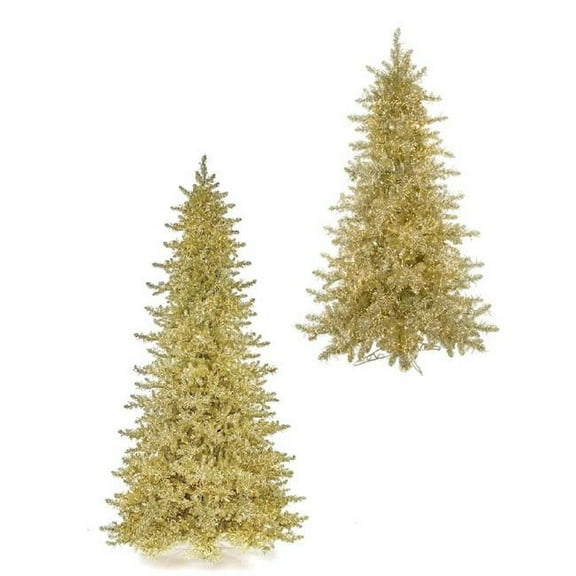 9 ft. Sprkling Champagne Tree, Champagne