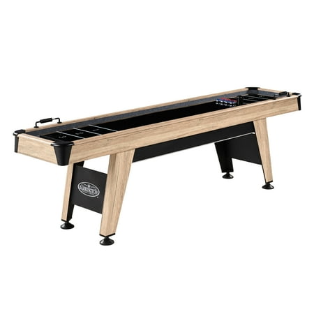 Barrington - Wentworth 9' Shuffleboard Table - Black/Tan