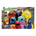 thumbnail image 1 of 9 ft. x 6 ft. Sesame Street Characters Polyester Backdrop, 1 of 1