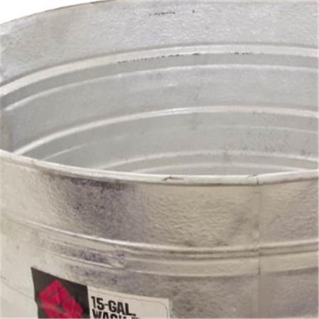 9 gal Round Galvanized Wash Tub