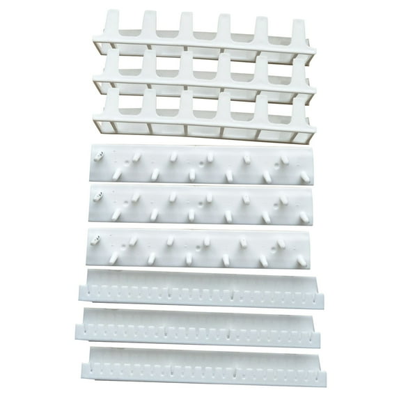 9-in-1 Adhesive Wall Jewelry Hooks,Hanging Storage Organizer, Necklace Display Hanger, Jewelry Hook Set,Adhesive Jewelry Hooks, Wall Hanging Organizer, Jewelry Display Rack, Storage Hook(White)