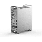9-in-1 Aluminum Vertical Docking Station for Mac mini M6, M5 Pro, M4/ M4 with M.2 NVMe/SATA SSD Enclosure, 4K@60Hz HDMI, 10Gbps USB-C & USB-A, 100W PD, SD/TF Card Reader, Desktop Stand for Mac Studio