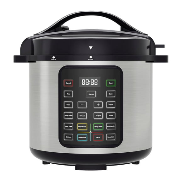 9 in 1 Electric Pressure Cooker, Warmer & Sterilizer, Saute, Slow Cooker, Rice Cooker, Multi-Functional Smart Pot