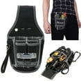 thumbnail image 1 of 9 in 1 Electricians Waist Pocket Tool Belt Pouch Multi-Purpose Bag Screwdriver Carry Case Holder, 1 of 8