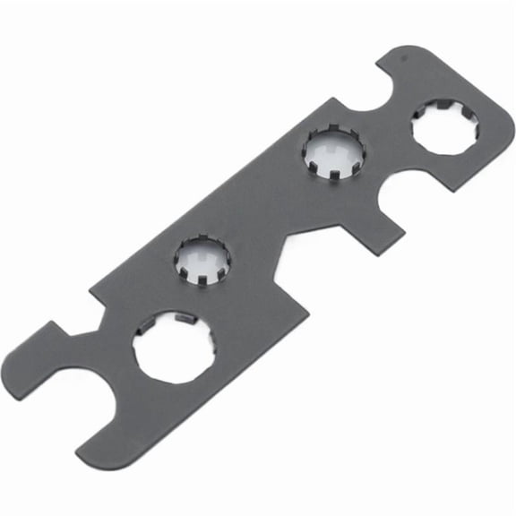 9-in-1 Faucet Aerator Wrench, Stainless Steel Multi-Size Tool for Removing Standard Aerators, 8.46 Inch Plumbing Key