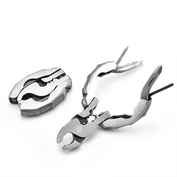 9-in-1 Mini Multi-Functional Pliers, Multi Function Gear for Men Best Multi-tool KitCamping Multi Portable Tool Gifts for Men,For Outdoor, Camping & Repairs