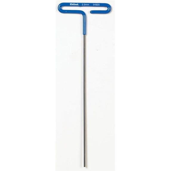 9 in. 2.5 mm T-Handle Hex Key