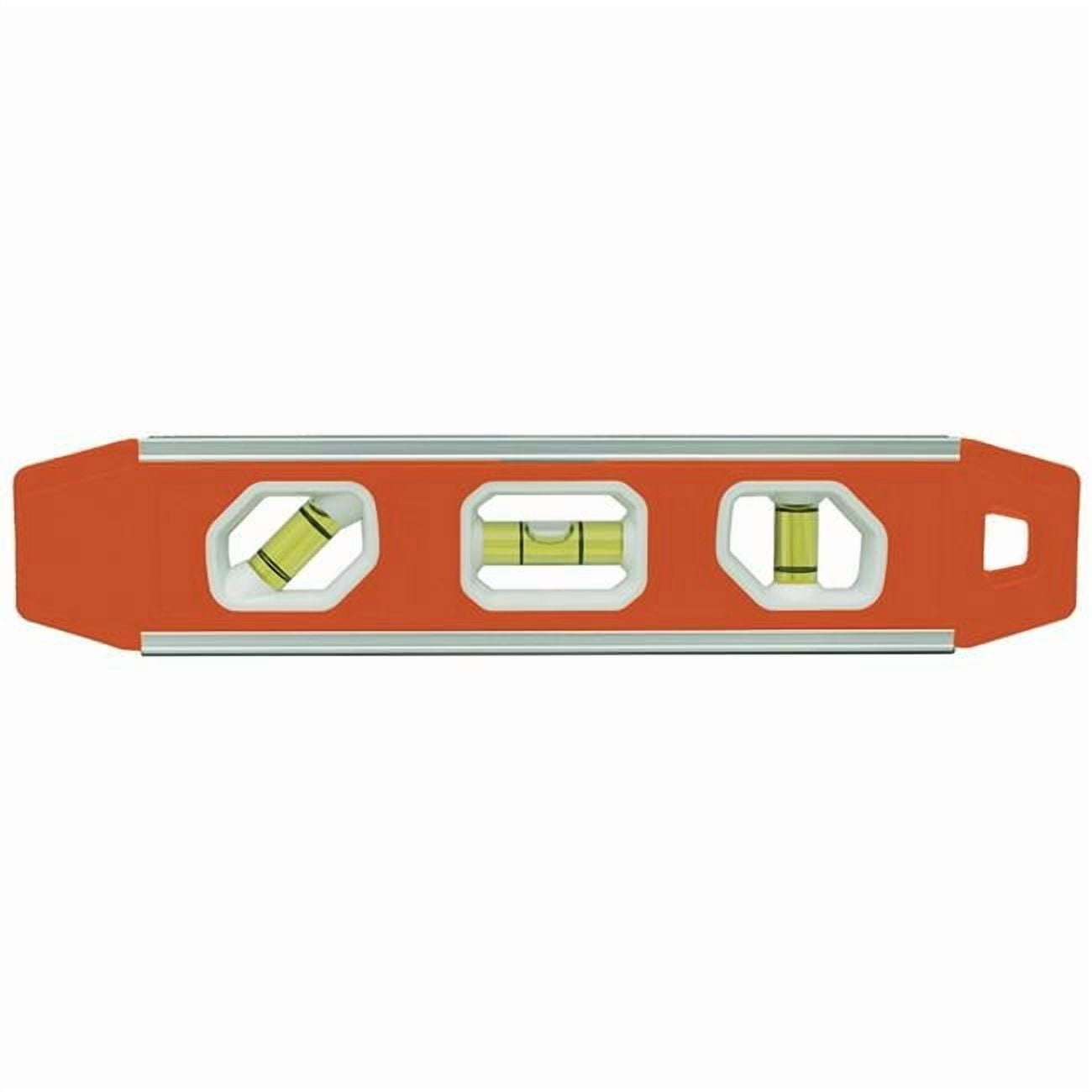 9 in. 3 Vial Aluminum Magnetic Torpedo Level