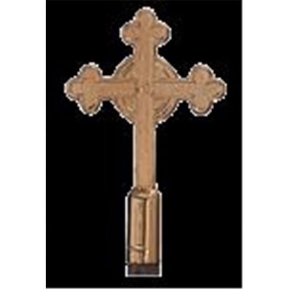 9 in. Catholic Cross - Aluminum