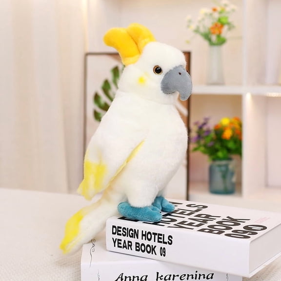 9 in Cute Cartoon Bird – Simulation Colorful Parrot Plush Toy, Soft Stuffed Doll for Home Decor & Thoughtful Gift