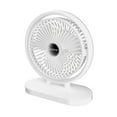 thumbnail image 1 of 9 in Desktop Circulation Fan with 3-Fast Motion Art Style Concept Control and 90-Degree Adjustable Tilt for Bedroom Office Use, 1 of 5