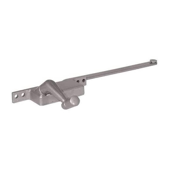 9 in. Diecast Construction Aluminum Painted Finish Left Hand Casement Operator with Square Body