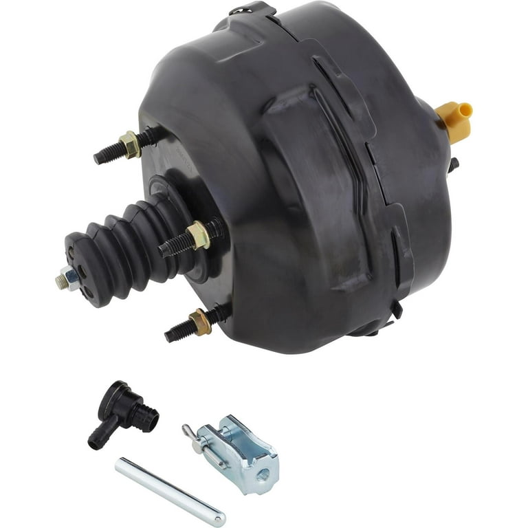  9 in. Dual Universal Power Brake Booster w/short threaded rod :  Automotive