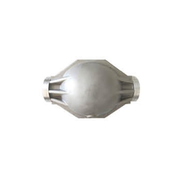 9 in. Ford Aluminum Rear Housing Center, Polished
