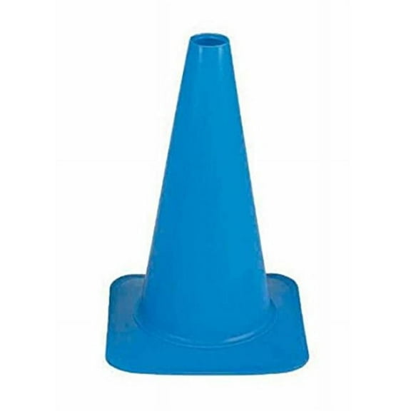 9 in. Height Plastic Cone, Blue
