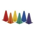 thumbnail image 1 of 9 in. High Visibility Poly Cone Set, Fluorescent, 1 of 1