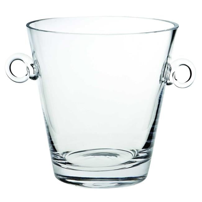 9 Mouth Blown European Glass Ice Bucket Or Cooler 9 Mouth Blown European Glass Ice Bucket Or Cooler
