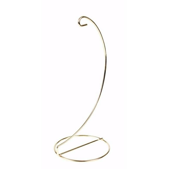 9 in. Ornament Display Stand, Gold