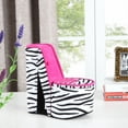thumbnail image 1 of ORE international, Inc. 9" In Zebra Print High Heel Shoe Hidden Jewelry Box, 1 of 3