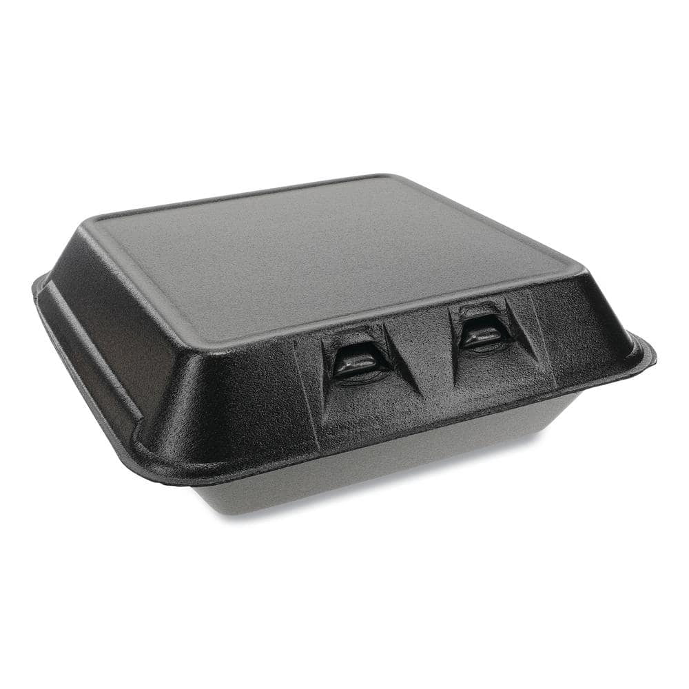 9 in. x 9.13 in. x 3.25 in. Large Black Smart Lock Foam Hinged ...