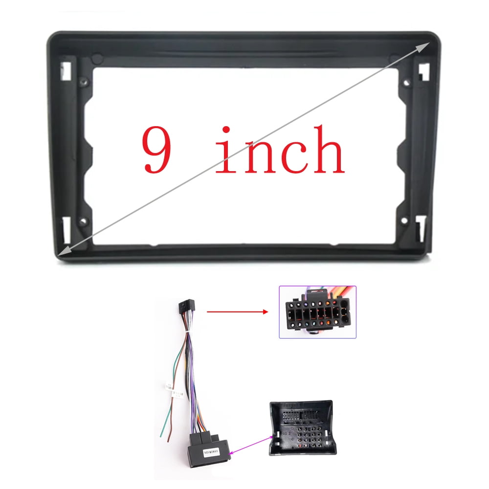 9 inch 2DIN Car Radio Fascias For Ford C-Max S-Max Connect Fiesta ...
