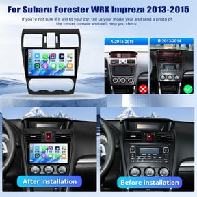 9-inch 4+64G Car Stereo Radio for Subaru Forester, WRX, Impreza 2013-2015Base Mid High Trim LevelsPlayer Fit for Carplay Android Auto GPS Navigation Android 15 SWC WiFi Bluetooth Backup Camera