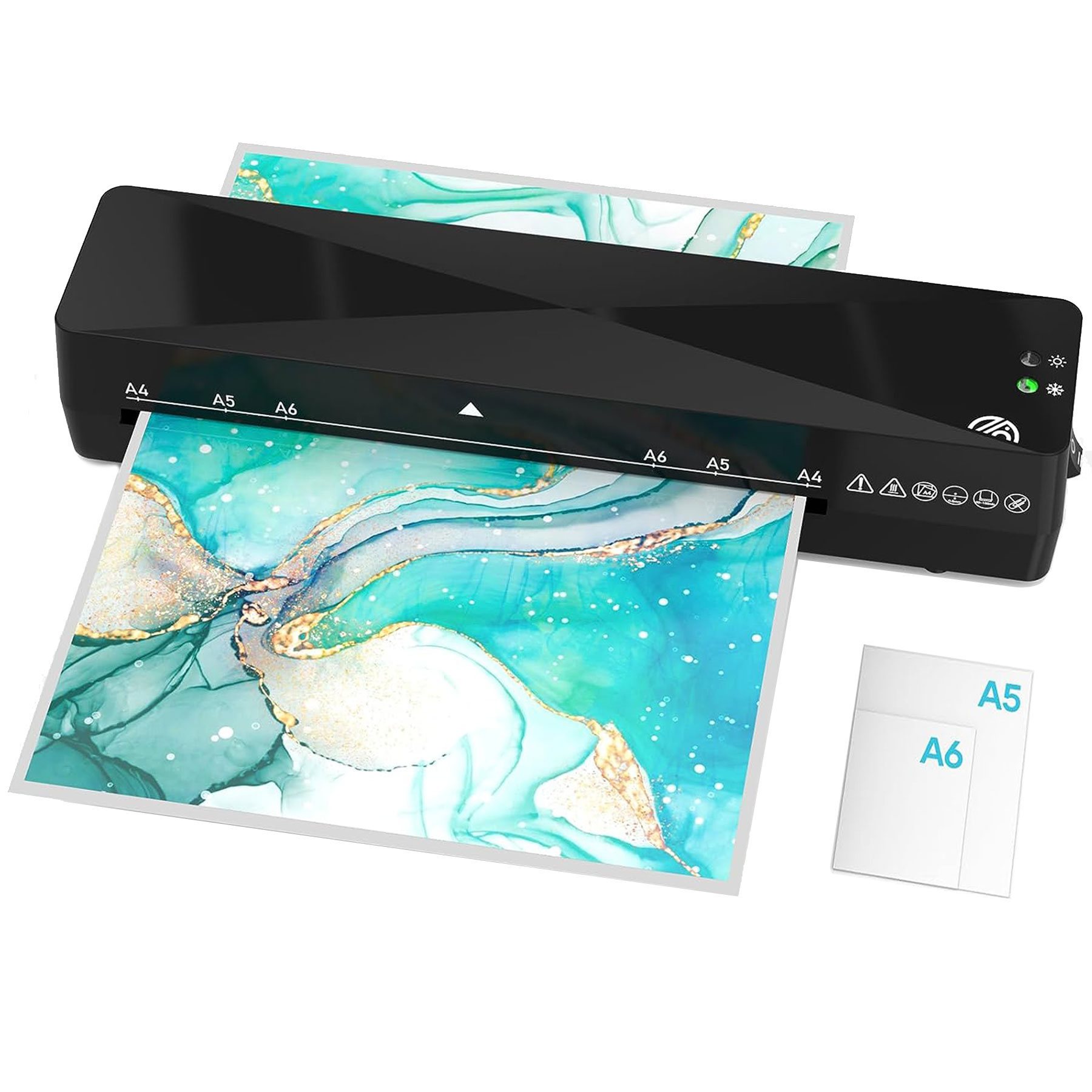 9 inch A4 Hot Cold Laminator Machine Blusmart Compact Laminating