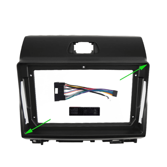 9 inch Android all in one Car Radio Fascia Frame Adapter For KIA Ray 2011-2017 Stereo Dashboard Kit Face Plate