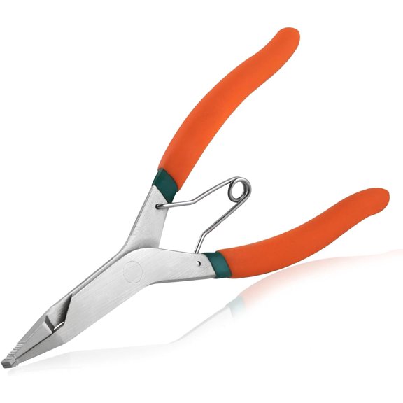 9 inch Angle Tip Lock Ring Pliers with Hole Special Circlip Plier Retaining Snap Removal Tool C-clip for Removing Installing arshift Locking Rings