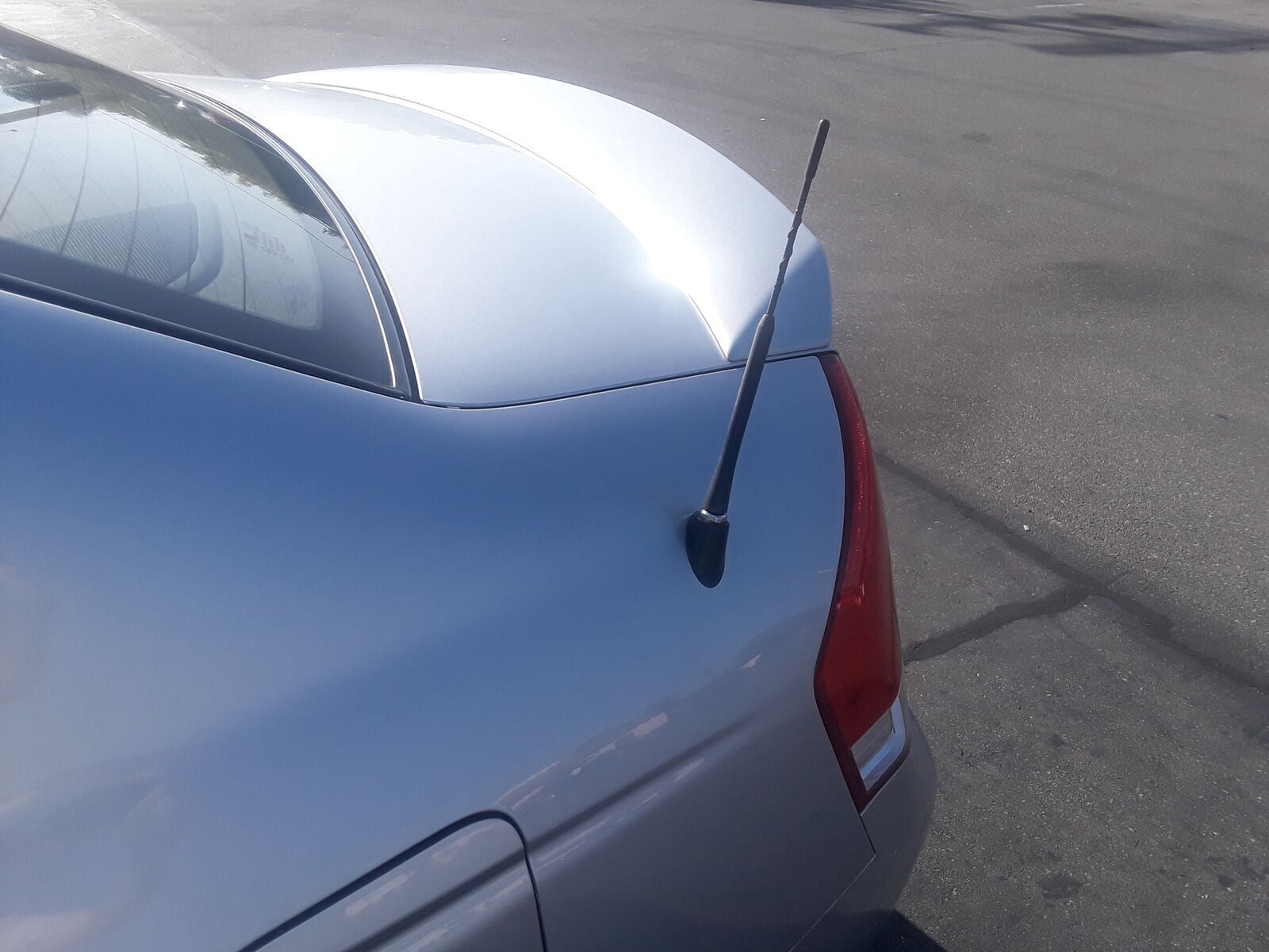 9 Inch Black Rubber Replacement Antenna Mast For 2000-2009 Kia Spectra - Power AM/FM Radio, Fuba Style (Base NOT Included)