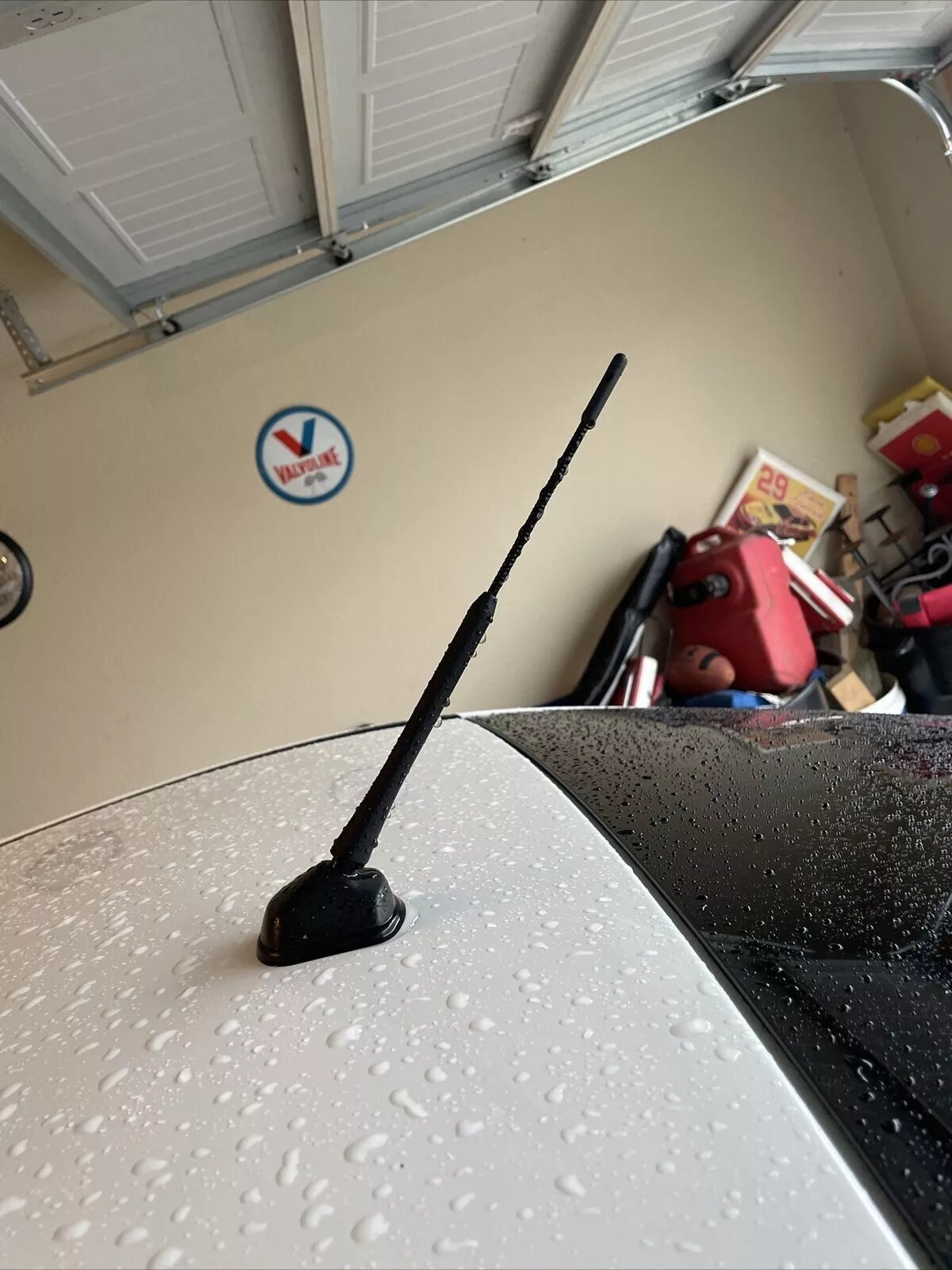 Car Radio Aerial Amplified Antenna Alloy Car Antenna Signal FM/AM for Mitsubishi ASX Lancer