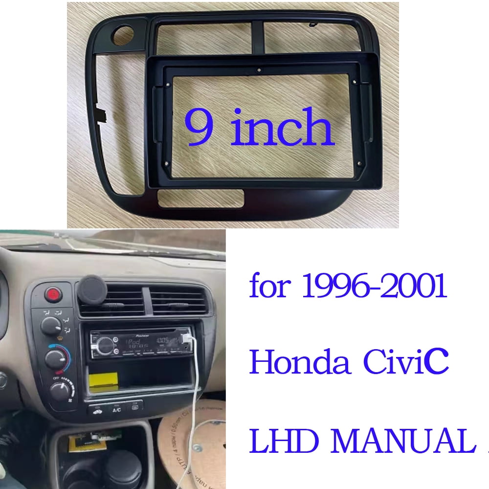 2000 honda civic double din dash kit discount