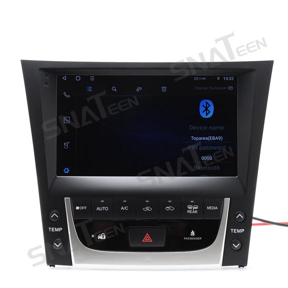 9 inch Carplay Screen/Radio/Multimedia Player for Lexus GS 2005 2006 2007 2008 2009 2010 2011 models Universal Car Navigation/GPS Upgrade HeadUnit Android Display 1080P Touch Screen Replace System