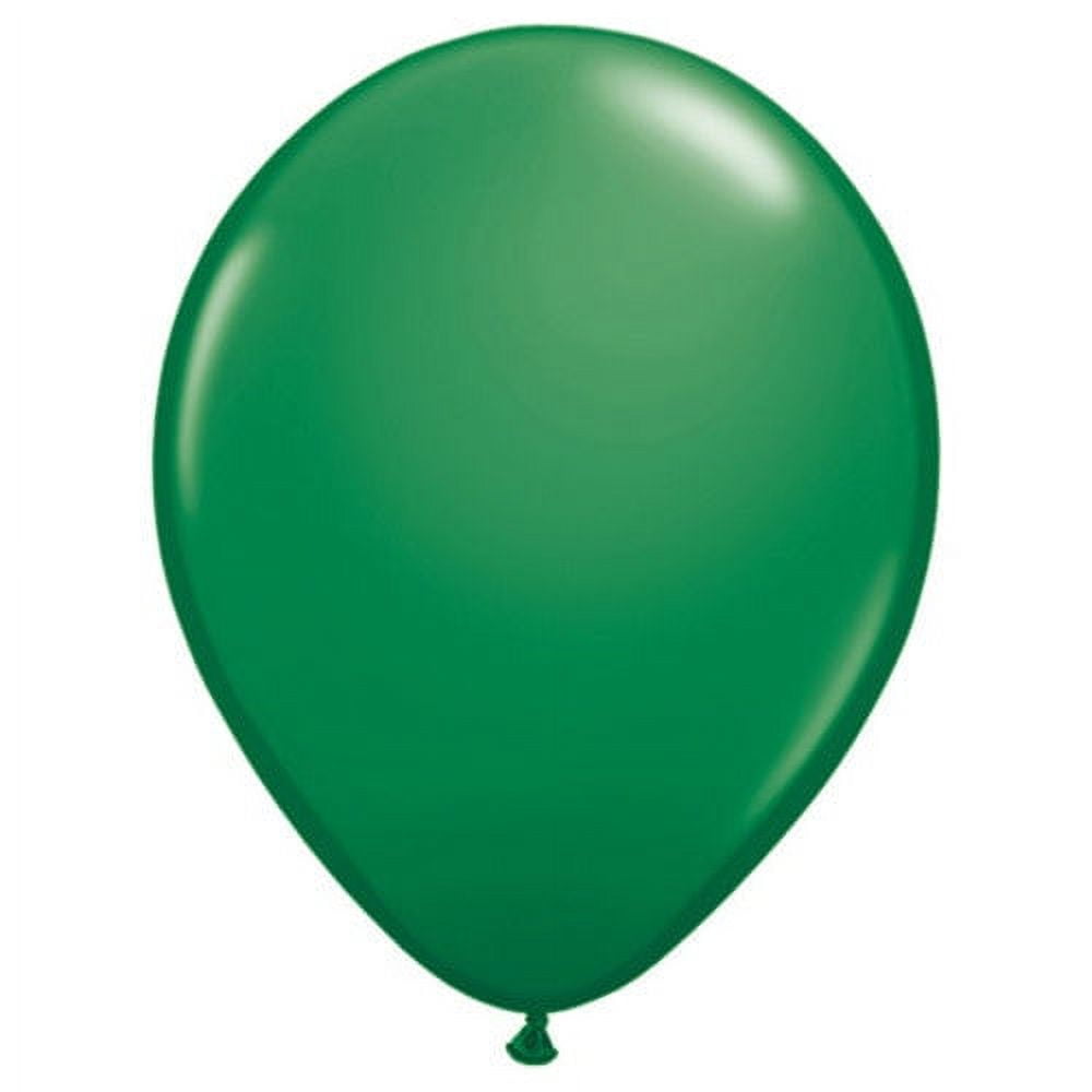 x10 Ballons pastel bleu vert