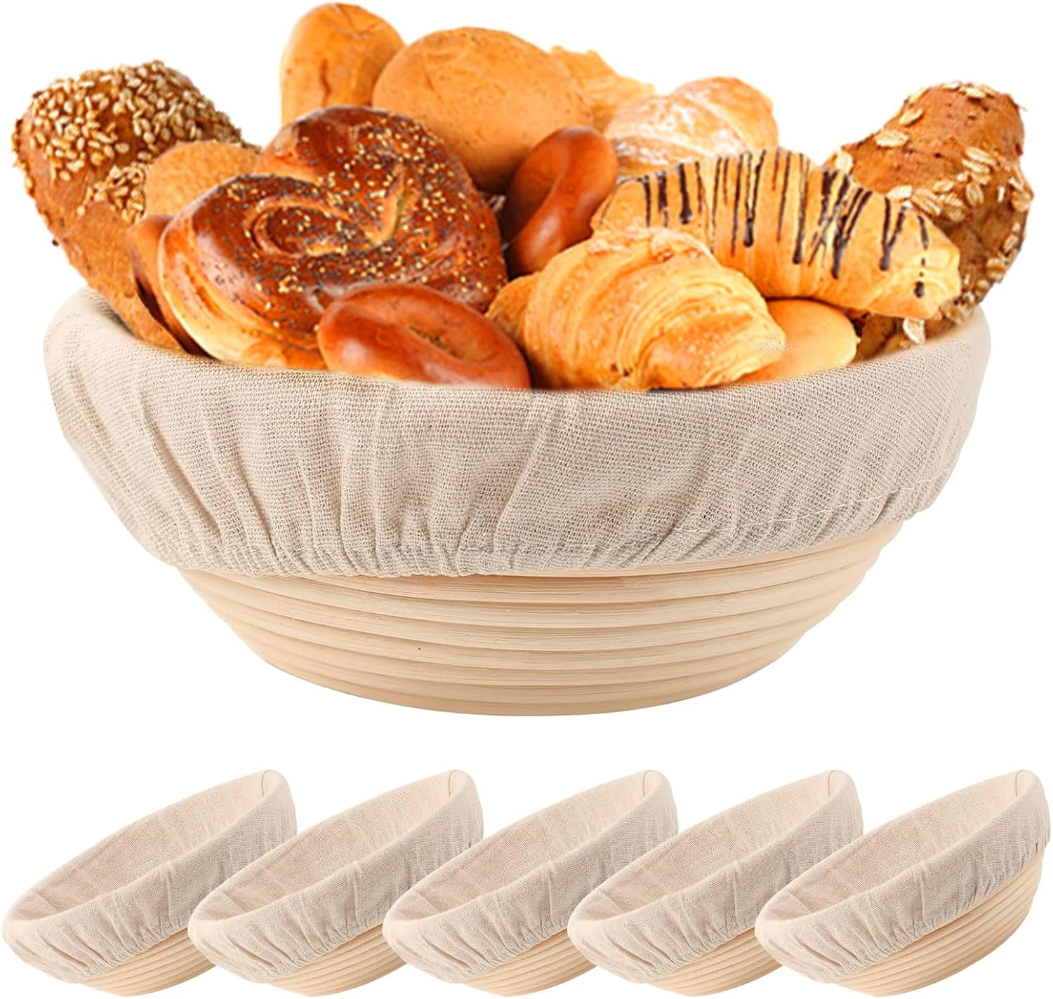 REMEIT Banneton Bread Proofing Basket Sourdough