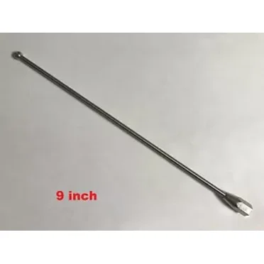 7" Black Mast Radio Antenna – For Nissan Versa 2012-2022, AM/FM Direct Replace