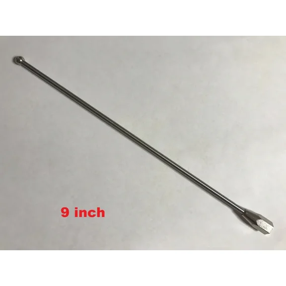 9" inch Stainless Steel Antenna Mast Power Radio for MITSUBISHI OUTLANDER 2003-2006